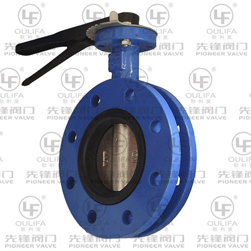 法兰蝶阀 D41X