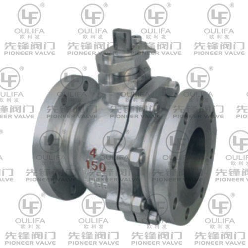 美标法兰球阀 Q41PPL-150Lb