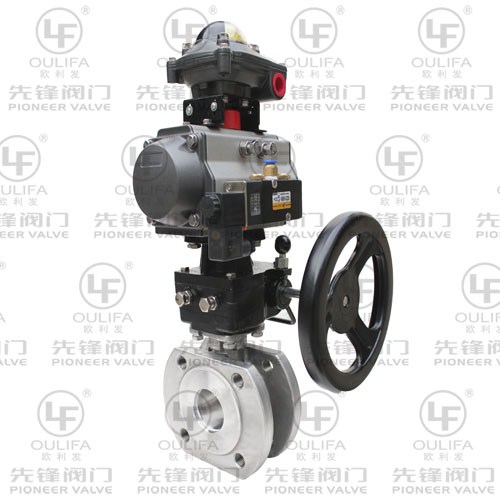 气动对夹式球阀 VPSQ672F