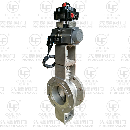 气动高温蝶阀 D641LW-10